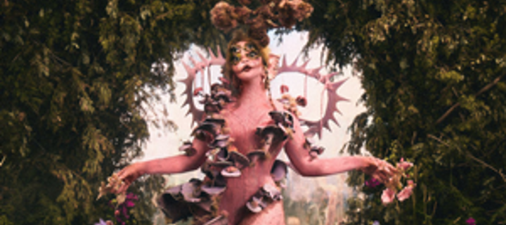 This is the Avatar Image for the Melanie Martinez Portals AI Voice and Text to Speech Generator