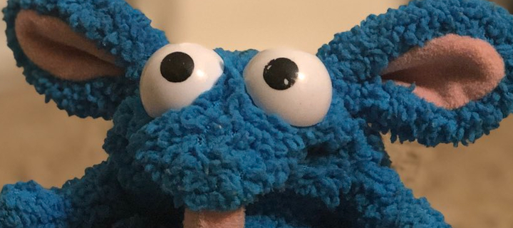 This is the Avatar Image for the Crisp Rat [StinkyBlueRat] AI Voice and Text to Speech Generator