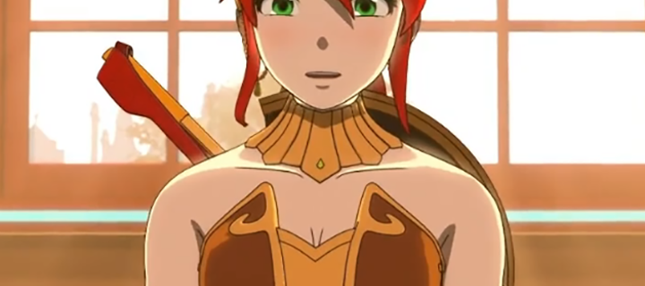 This is the Avatar Image for the Pyrrha Nikos (RWBY) AI Voice and Text to Speech Generator