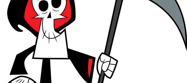 This is the Avatar Image for the Grim (The Grim Adventures of Billy and Mandy) AI Voice and Text to Speech Generator