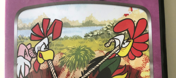 This is the Avatar Image for the Kukás Varjú (Kukori Es Kotkoda) AI Voice and Text to Speech Generator