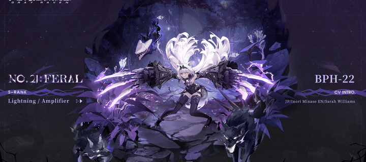 This is the Avatar Image for the No. 21: Feral Scent (Inori Minase) (Punishing Gray Raven JP) AI Voice and Text to Speech Generator