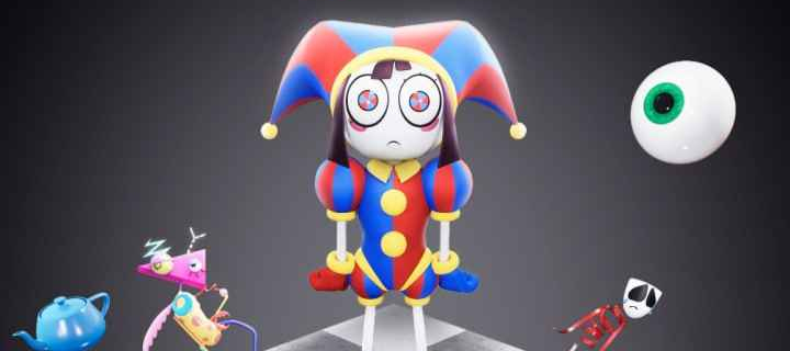 This is the Avatar Image for the Caine (Rus Dub) (The Amazing Digital Circus) AI Voice and Text to Speech Generator