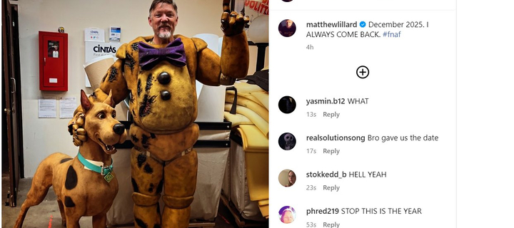 This is the Avatar Image for the The Yellow Rabbit (Matthew Lillard) (Five Night's at Freddy's Movie) AI Voice and Text to Speech Generator