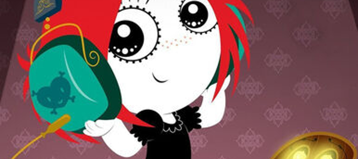 This is the Avatar Image for the Ruby Gloom Latin American Spanish AI Voice and Text to Speech Generator