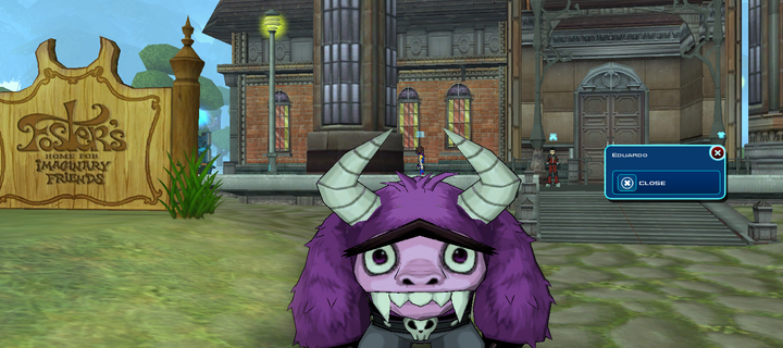 This is the Avatar Image for the Eduardo (Foster's Home for Imaginary Friends/FusionFall) AI Voice and Text to Speech Generator