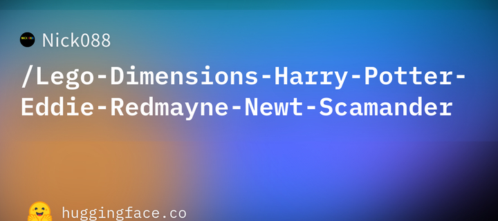 This is the Avatar Image for the Newt Scamander (Eddie Redmayne) (Lego Dimensions/Harry Potter) AI Voice and Text to Speech Generator