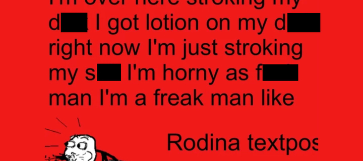 This is the Avatar Image for the I'm Over Here Stroking My Dick AI Voice and Text to Speech Generator