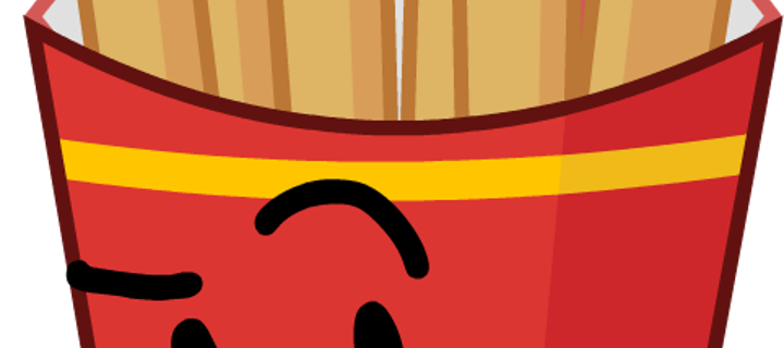 This is the Avatar Image for the Fries [BFDI] AI Voice and Text to Speech Generator