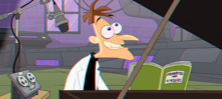 This is the Avatar Image for the Literally the Doofenshmirtz Evil Inc. Jingle (Phineas and Ferb) AI Voice and Text to Speech Generator
