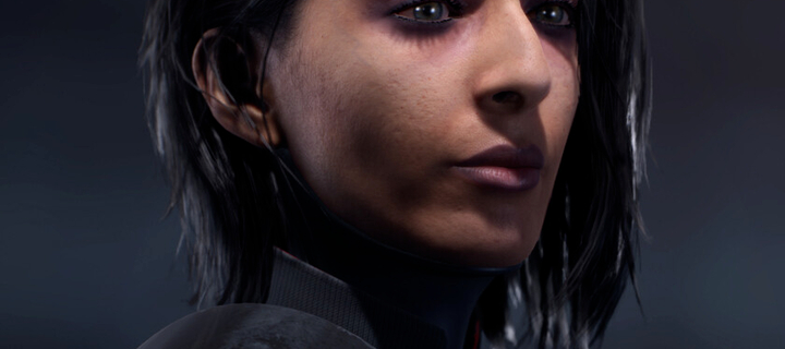 This is the Avatar Image for the Second Sister - Mask Off (Star Wars Jedi Fallen Order) AI Voice and Text to Speech Generator