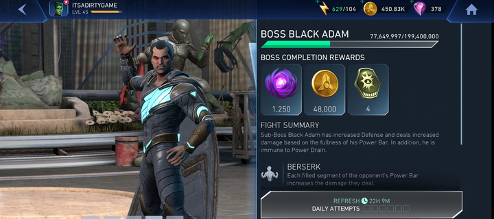 This is the Avatar Image for the Darkseid (Injustice 2) (48000) AI Voice and Text to Speech Generator