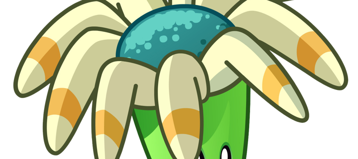 This is the Avatar Image for the Bloomerang (PVZ 2) AI Voice and Text to Speech Generator