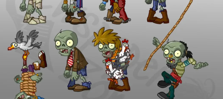 This is the Avatar Image for the Zombie (PVZ 2) AI Voice and Text to Speech Generator