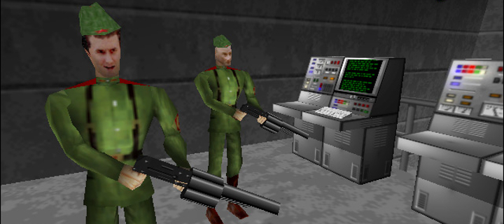 This is the Avatar Image for the Enemy (Goldeneye: 007) AI Voice and Text to Speech Generator