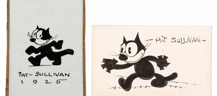 This is the Avatar Image for the Felix the Cat (Pat Sullivan) 1920's AI Voice and Text to Speech Generator