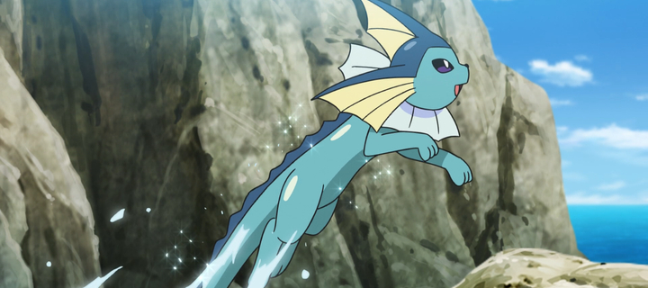 This is the Avatar Image for the Vaporeon (Pokemon Series) AI Voice and Text to Speech Generator