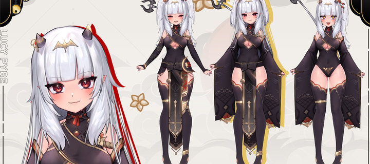 This is the Avatar Image for the Lucy Pyre AI Voice and Text to Speech Generator