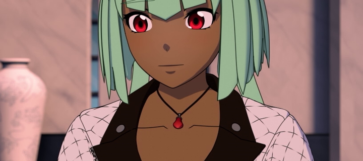 This is the Avatar Image for the Emerald Sustrai (RWBY) AI Voice and Text to Speech Generator