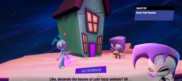 This is the Avatar Image for the Gaz (Invader Zim, Nickelodeon All-Star Brawl 2) AI Voice and Text to Speech Generator