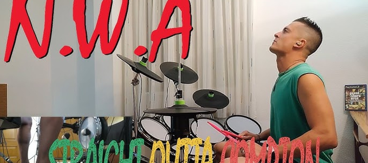 This is the Avatar Image for the N.W.A - Straight Outta Compton (Drums) AI Voice and Text to Speech Generator