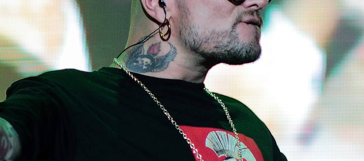 This is the Avatar Image for the Guè (Italian Singer) AI Voice and Text to Speech Generator