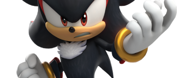 This is the Avatar Image for the Shadow The Hedgehog (Sonic Prime S1/S2/S3 - Dave Ramos) AI Voice and Text to Speech Generator