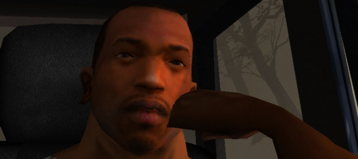 This is the Avatar Image for the Carl Johnson In Cutscenes (GTA San Andreas) AI Voice and Text to Speech Generator