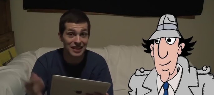 This is the Avatar Image for the Inspector Gadget (Minecraft with Gadget) AI Voice and Text to Speech Generator