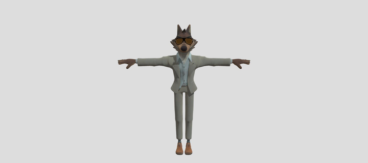 This is the Avatar Image for the Mr. Wolf (The Bad Guys) (40000) AI Voice and Text to Speech Generator