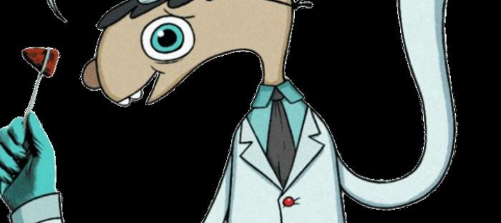 This is the Avatar Image for the Dr. Reflex (Baldi's Basics Plus) (Ov2) AI Voice and Text to Speech Generator