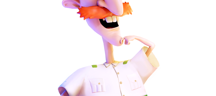 This is the Avatar Image for the Nigel Thornberry - Nickelodeon All-Star Brawl AI Voice and Text to Speech Generator