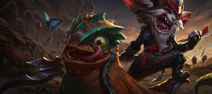 This is the Avatar Image for the Kled (League of Legends) AI Voice and Text to Speech Generator