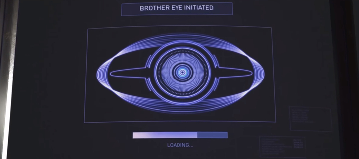 This is the Avatar Image for the Brother Eye/Injustice 2 Announcer AI Voice and Text to Speech Generator