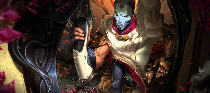 This is the Avatar Image for the Jhin From League Of Legends Italian Dub AI Voice and Text to Speech Generator
