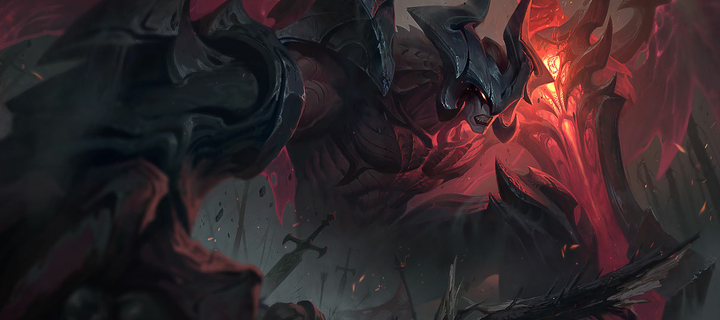 This is the Avatar Image for the Aatrox (League of Legends) AI Voice and Text to Speech Generator