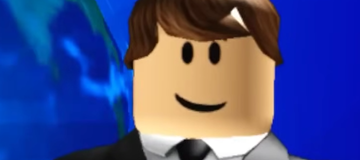 This is the Avatar Image for the the bloxburg news guy roblox AI Voice and Text to Speech Generator