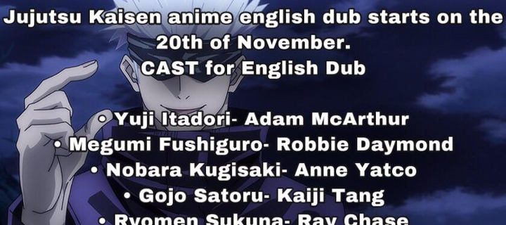 This is the Avatar Image for the Gojo (English Dub Ver) (Jujutsu kaisen) AI Voice and Text to Speech Generator