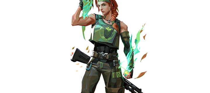 This is the Avatar Image for the Skye Valorant AI Voice and Text to Speech Generator