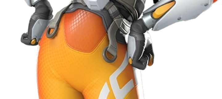 This is the Avatar Image for the Tracer (from Overwatch 2) AI Voice and Text to Speech Generator