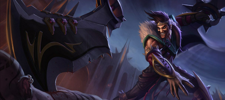 This is the Avatar Image for the Draven (League of Legends) AI Voice and Text to Speech Generator