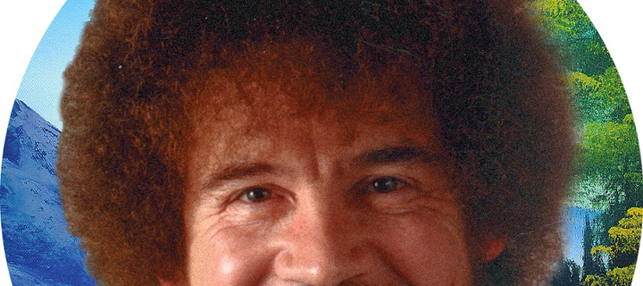 This is the Avatar Image for the Bob Ross AI Voice and Text to Speech Generator