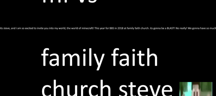 This is the Avatar Image for the Steve from Family Faith Church (meme) AI Voice and Text to Speech Generator