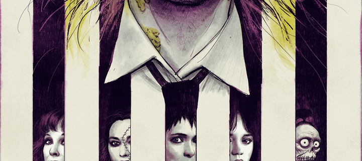 This is the Avatar Image for the Beetlejuice AI Voice and Text to Speech Generator