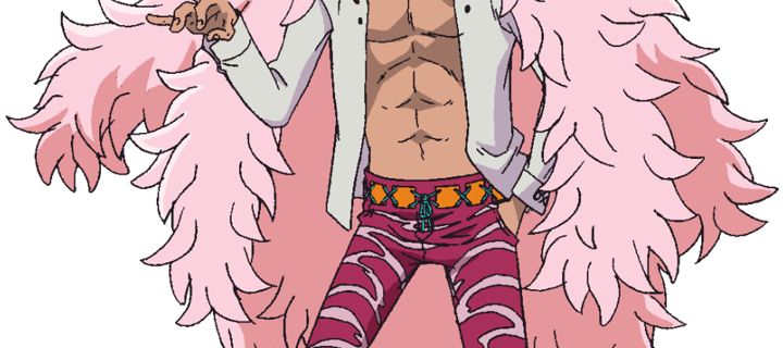 This is the Avatar Image for the Donquixote Doflamingo (One Piece) AI Voice and Text to Speech Generator