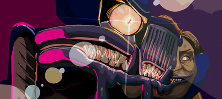 This is the Avatar Image for the DJ Music Man FNAF 48000 AI Voice and Text to Speech Generator