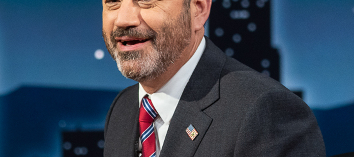 This is the Avatar Image for the Jimmy Kimmel AI Voice and Text to Speech Generator