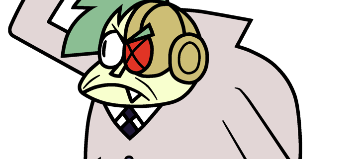 This is the Avatar Image for the Lord Boxman (OK KO! Let's Be Heroes) AI Voice and Text to Speech Generator