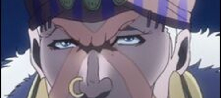 This is the Avatar Image for the Esidisi (Battle Tendency) AI Voice and Text to Speech Generator