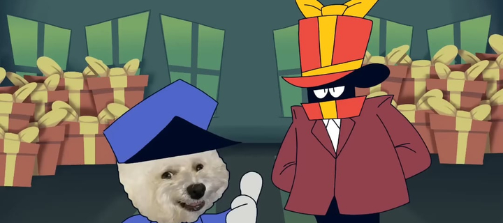 This is the Avatar Image for the Pepe Policia (Character of Sr. Pelo) AI Voice and Text to Speech Generator